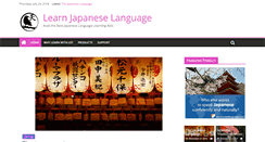 Desktop Screenshot of learn-japanese-language-software.com